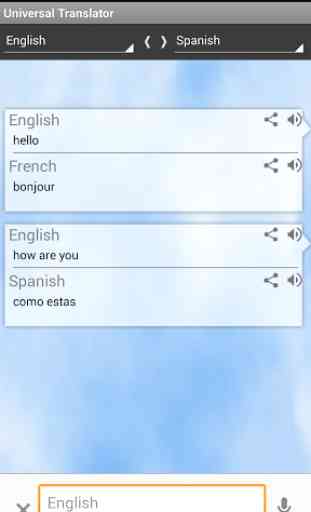 Traducteur toutes les langues 2