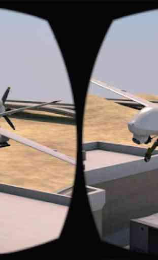 VR drone attaque simulation 3