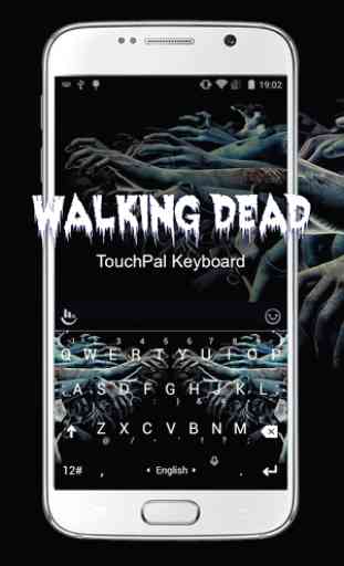 Walking Dead Keyboard Theme 1