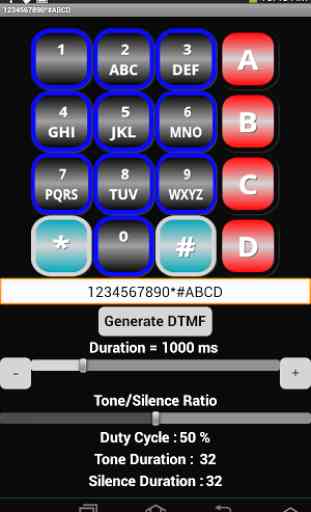 16 DTMF Tone Generator Keypad 2