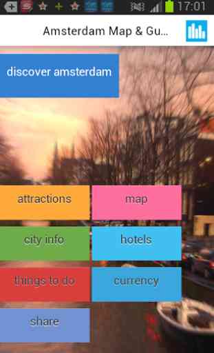 Amsterdam Offline Carte Guide 1
