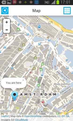 Amsterdam Offline Carte Guide 2