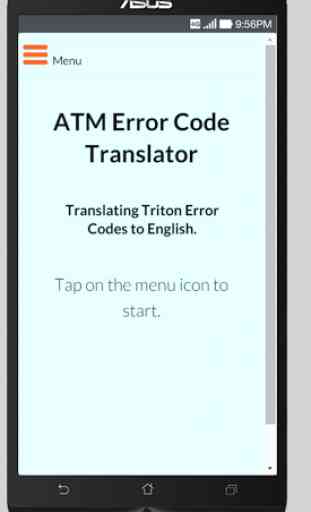 ATM Error Codes - Triton Codes 1