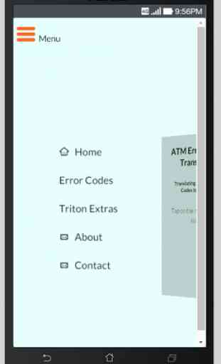 ATM Error Codes - Triton Codes 2