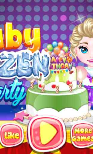 Baby Frozen Party 1