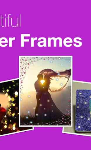 Beautiful Glitter Photo Frames 1