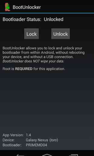 BootUnlocker for Nexus Devices 1