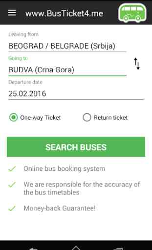 BusTicket4.me - Bus Tickets 1