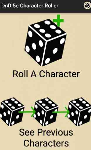 Character Roller - DnD 5e 1