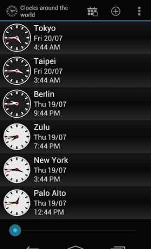 Clocks around the world 3