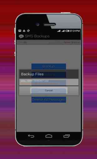Contacts Backup and SMS Backup 3