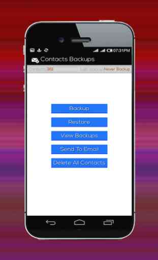 Contacts Backup and SMS Backup 4