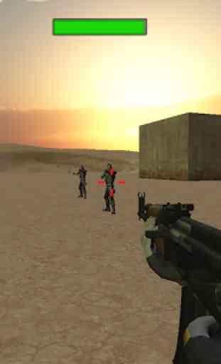 Desert sniper jeu de tir 3D 1