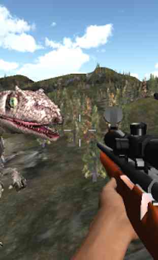 Dinosaur chasse 3D 3