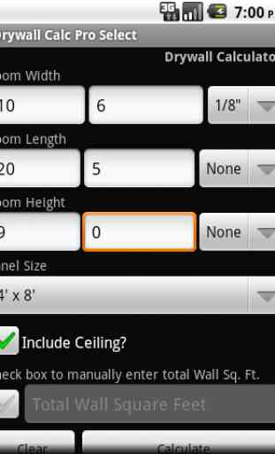 Drywall Calc Pro Select 2