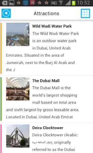 Dubaï Hors Guide Carte Hôtels 3