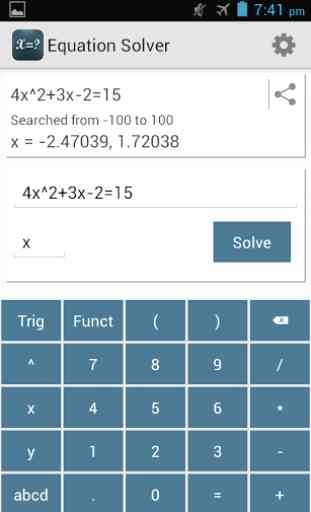 Equation Solver 1