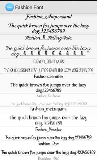 Fashion Font Flipfont Free 1