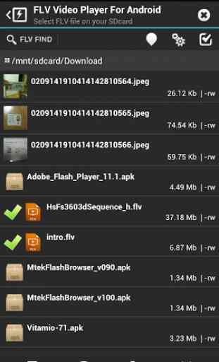 FLV Video Player For Android 3