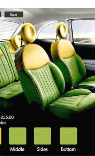 FoderArt Seat Cover For 500 2