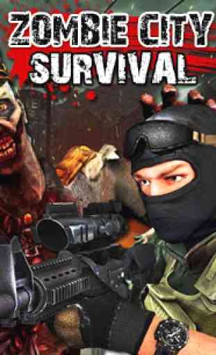 FPS-Zombie Crime City Survival 1