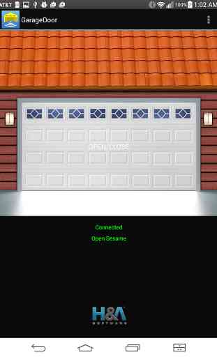Garage Door Remote Open Sesame 1