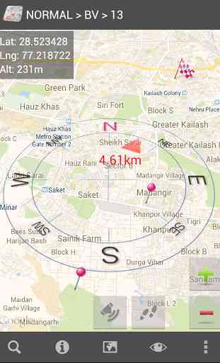 GeoCompass GPS Map Compass 1
