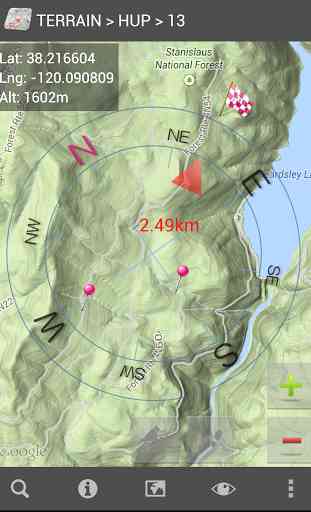 GeoCompass GPS Map Compass 2