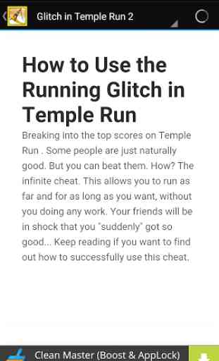 Guide for Temple Run 2 4