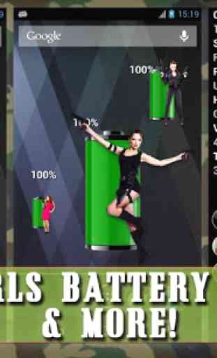Gun Girls Battery Widget 1