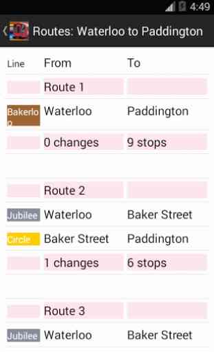 London Train Route Planner 2