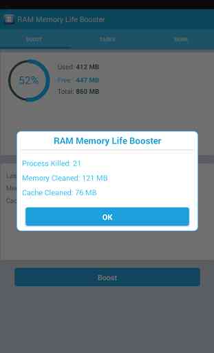 Mémoire RAM vie Booster 2