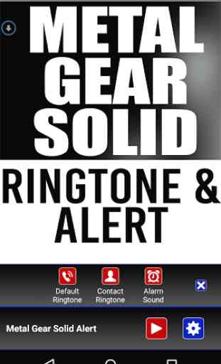 Metal Gear Solid Ringtone 2