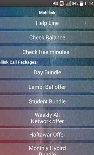 Mobilink Packages 2