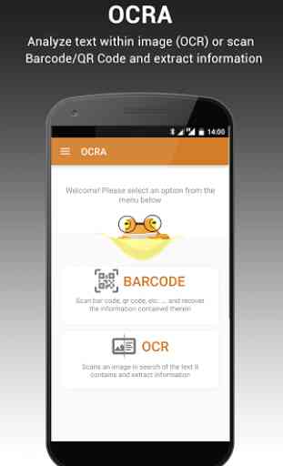 Ocra: QR Code reader, Scan OCR 1