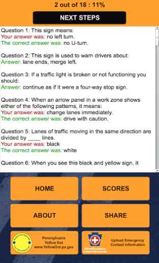 PA Driver’s Practice Test 3