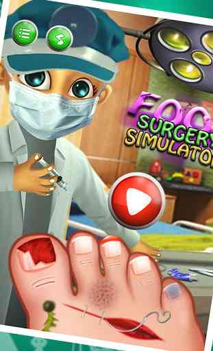 Pied Chirurgie Simulator 1