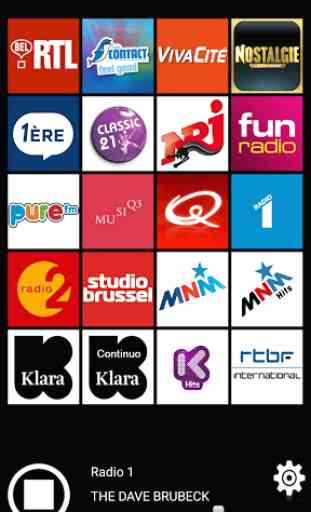 Radios Belgique 1