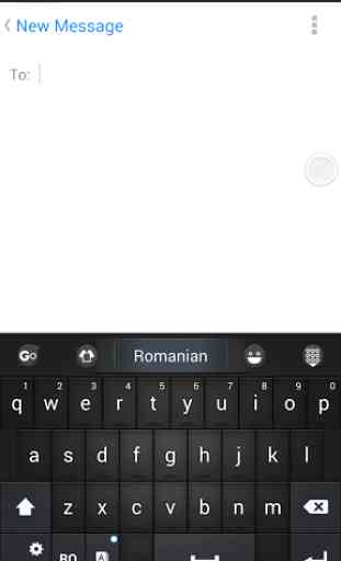 Romanian for GO Keyboard-Emoji 4