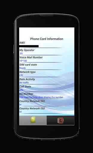 SIM Card Info, IMEI and Phones 2