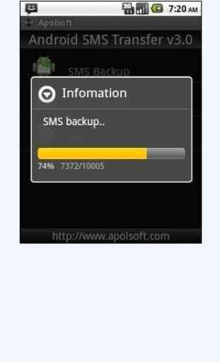 SMS Backup for Andriod 2
