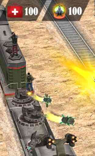 Train Attack 3D 2