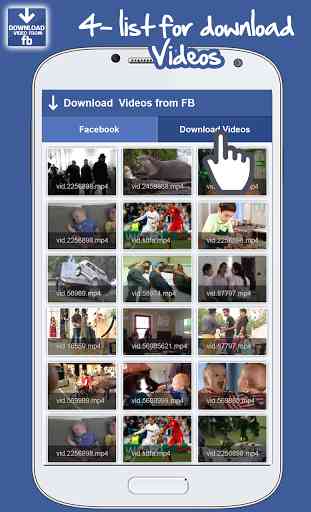 Video Downloader For Facebook 4