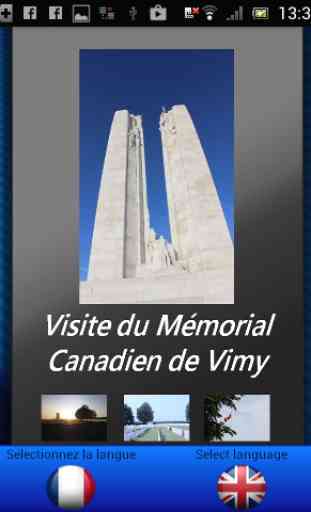 Vimy Tour-Mémorial Canadien 1