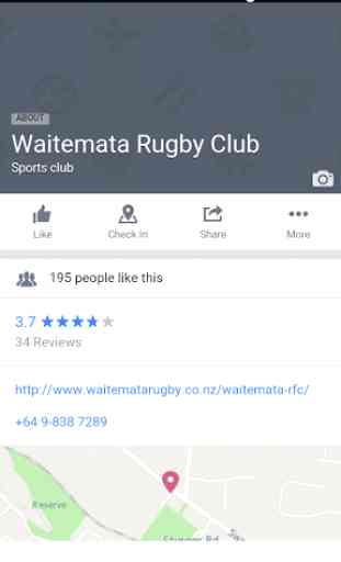 Waitemata Rugby Club App 4
