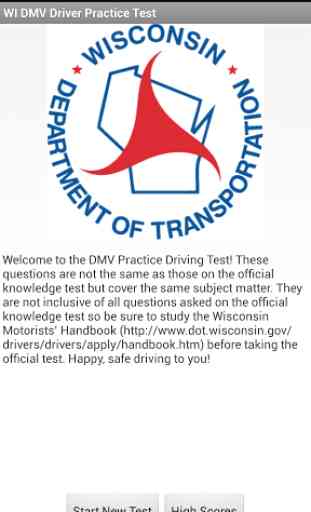 WI DMV Driver Practice Test 1