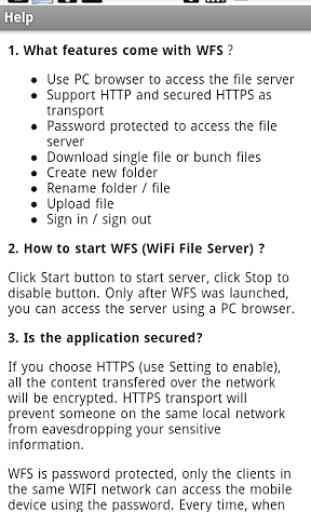 WiFi File Server Free 2