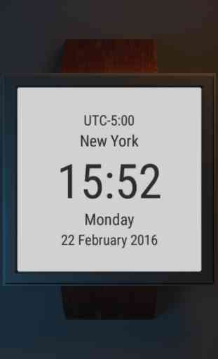 World Time for Android Wear 4