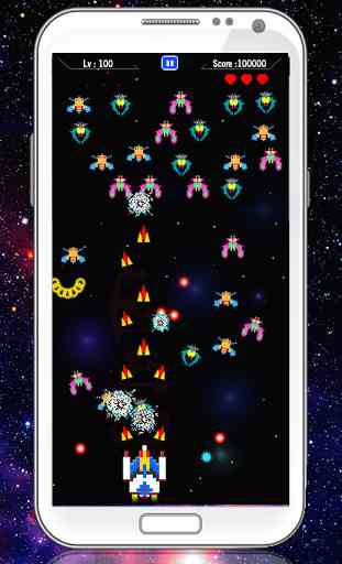 Space Invaders :Classic Galaga 3