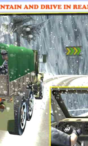 armée camion jeu de pilote 3D 1